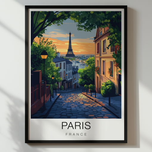 Paris Travel Poster