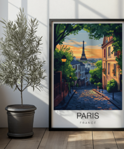 Paris Travel Poster