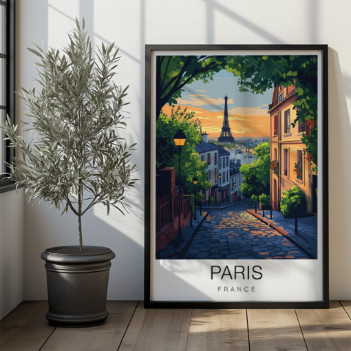 Paris Travel Poster