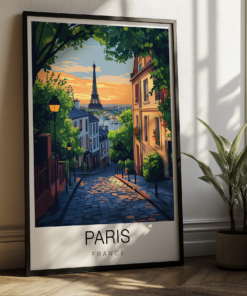 Paris Travel Poster