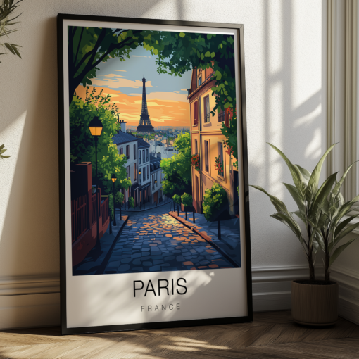 Paris Travel Poster