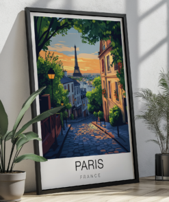 Paris Travel Poster