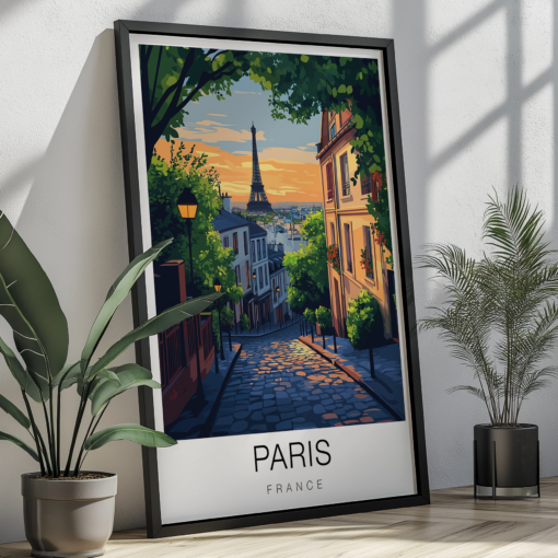 Paris Travel Poster