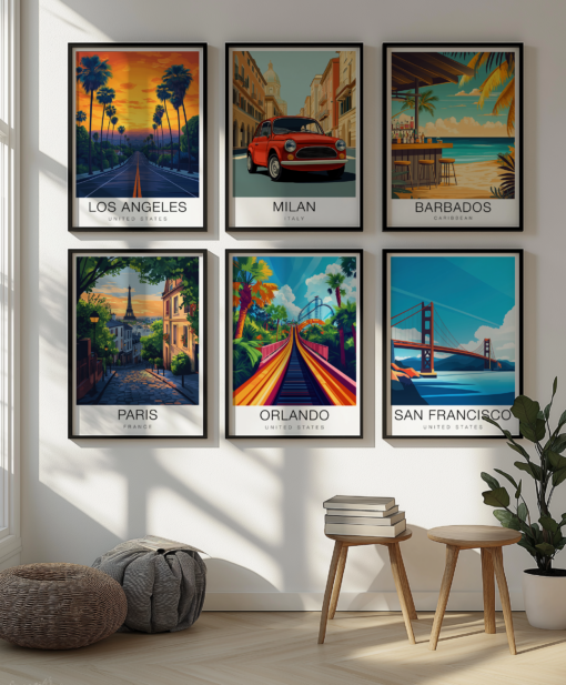 Paris Travel Poster