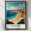 Algarve Travel Poster