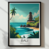 Bali Travel Poster