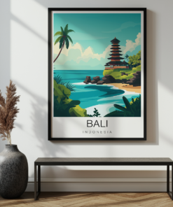 Bali Travel Poster