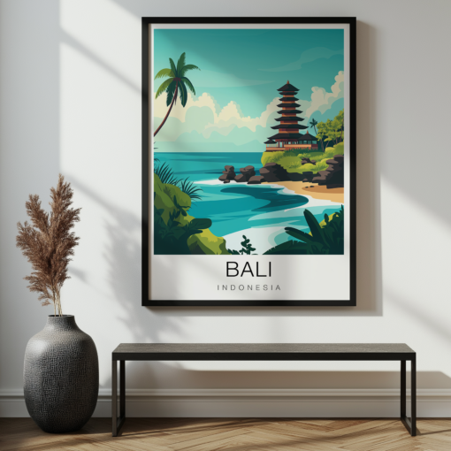 Bali Travel Poster