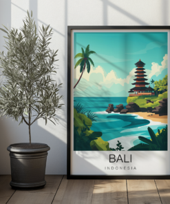 Bali Travel Poster