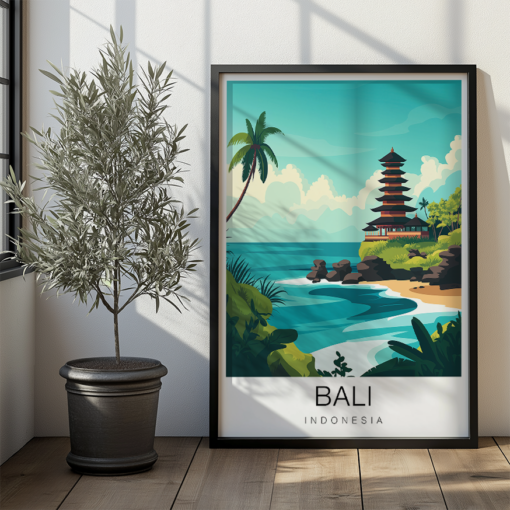 Bali Travel Poster