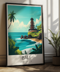 Bali Travel Poster