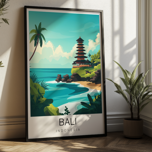 Bali Travel Poster