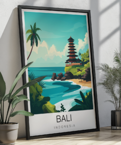 Bali Travel Poster