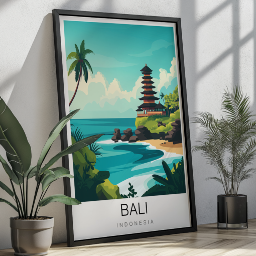 Bali Travel Poster