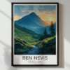 Ben Nevis Travel Poster