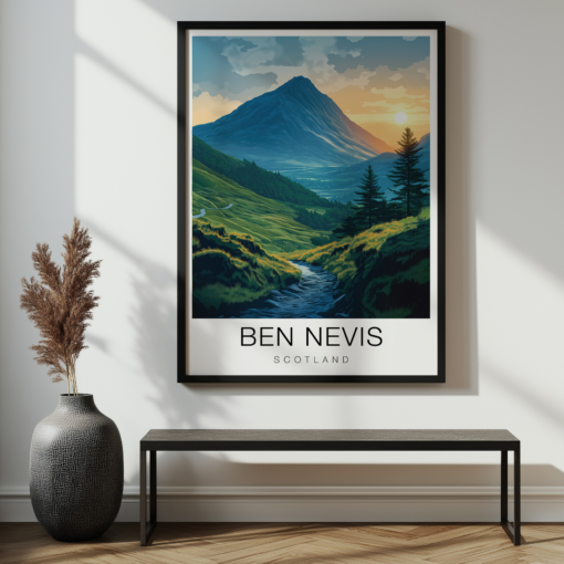 Ben Nevis Travel Poster