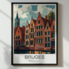 Bruges Travel Poster