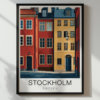 Stockholm Travel Poster – Gamla Stan