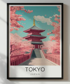 Tokyo Travel Poster