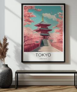 Tokyo Travel Poster