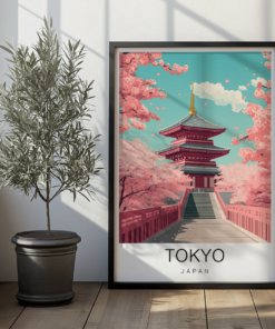 Tokyo Travel Poster