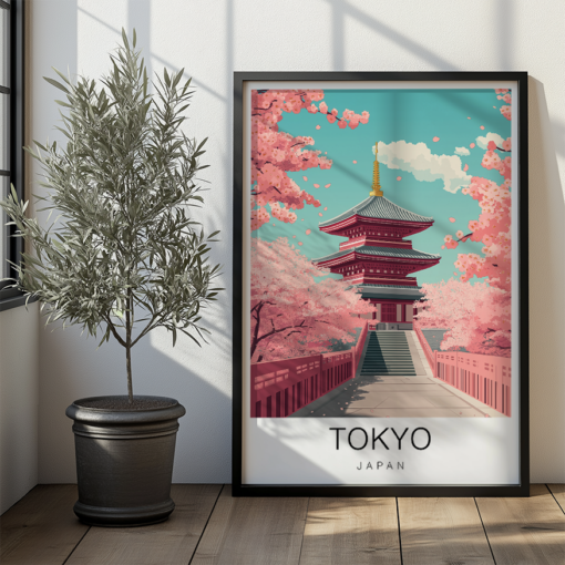 Tokyo Travel Poster