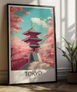 Tokyo Travel Poster