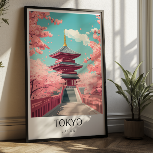 Tokyo Travel Poster