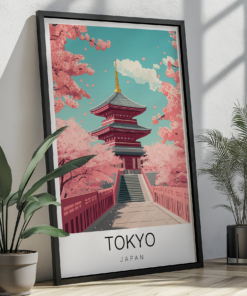 Tokyo Travel Poster