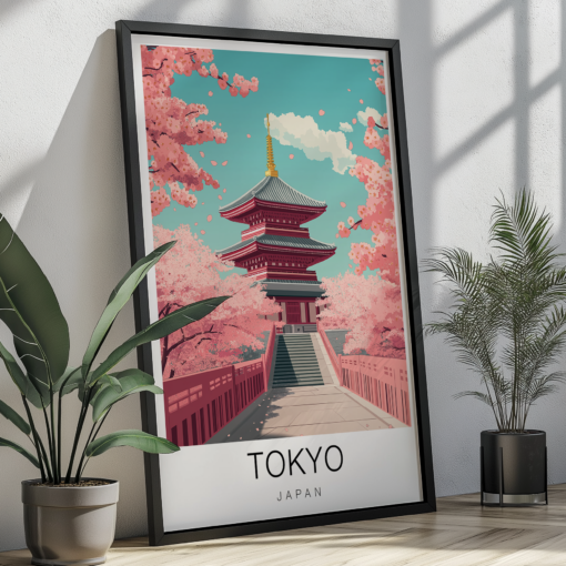 Tokyo Travel Poster