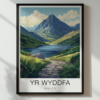 Yr Wyddfa Travel Poster