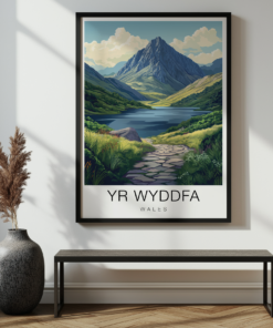 Yr Wyddfa Travel Poster