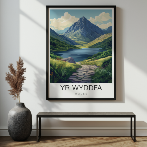 Yr Wyddfa Travel Poster