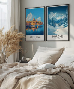 Morzine Travel Poster – Winter