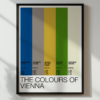 The Colours Of Vienna Austria – Colour Palette Poster